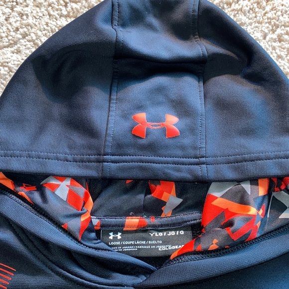 Boys YLG Under Armour ColdGear Pullover - Picture 2 of 5